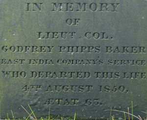 G P Baker Grave